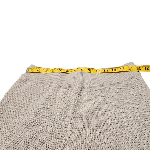 Free People Cardi Joggers Size S Peyote Beige Knit Lounge Pants - Picture 9 of 13